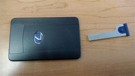 lexus ct200h smart key card|Lexus Smart Card Key (Credit Card Key) .